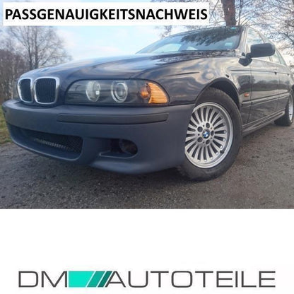 Sport Stoßstange vorne ohne PDC/SRA LACKIERT + Nebel Set passt für BMW E39 +ABE