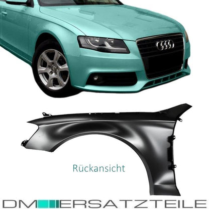 SET Audi A4 B8 Kotflügel Fender vorne Rechts 12/07 - 12/11 LACKIERT