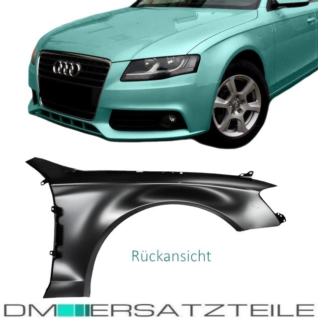 SET Audi A4 B8 Limousine Avant Kotflügel Fender vorne Links 12/07 - 12/11 LACKIERT