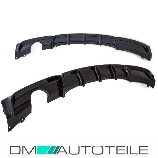 Heckdiffusor Sport-Performance Schwarz LACKIERT passend für BMW F30 F31 M-Paket