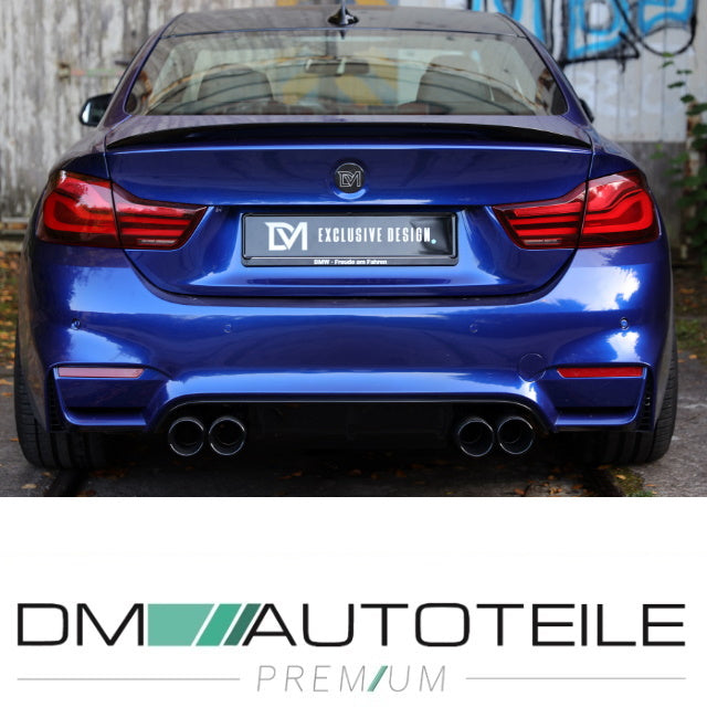 Heckspoiler Sport-Performance Shadow Line LACKIERT passend für BMW F32 +3M +ABE