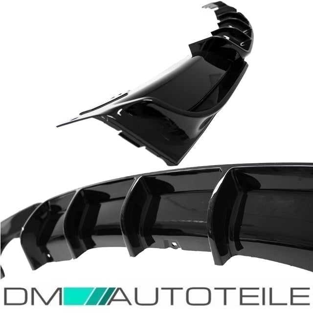 Sport-Performance Hochglanz Schwarz Frontspoiler + Heckdiffusor 328-330i passt für BMW F30 F31 M-Paket