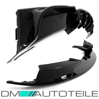 Sport-Performance Hochglanz Schwarz Frontspoiler + Heckdiffusor 328-330i passt für BMW F30 F31 M-Paket