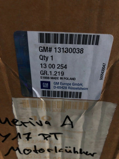 Original GM Opel Meriva A Y17DT Motorkühler NEU
