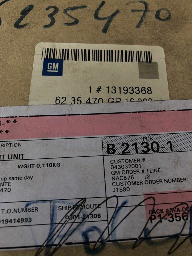 Original GM Opel Vectra C 2.2 Steuergerät Türschloss vorne Links Neu