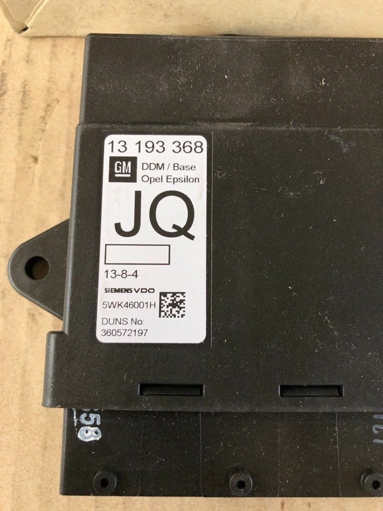 Original GM Opel Vectra C 2.2 Steuergerät Türschloss vorne Links Neu