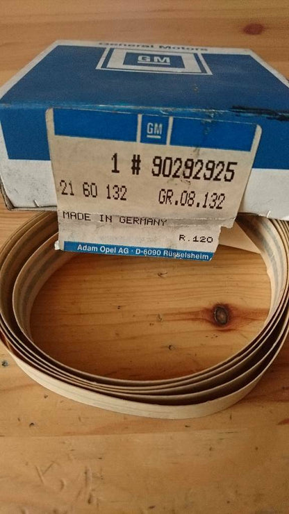 Omega A Farbstreifen Anthrazit Kotflügel links Neu Original GM