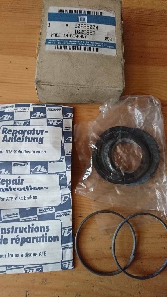Omega A Senator B Satz Dichtungen Bremssattel Neu Original GM