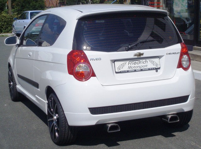 Friedrich Motorsport Duplex Sportendschalldämpfer Chevrolet Aveo T250