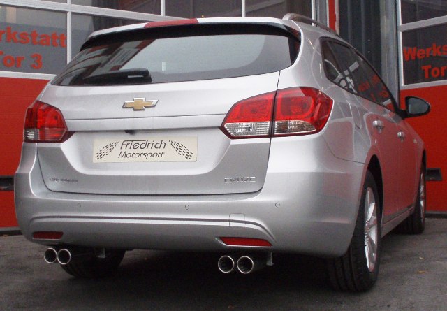 Friedrich Motorsport Duplex Sportendschalldämpfer Chevrolet Cruze Station Wagon