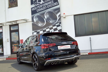 Friedrich Motorsport Duplex Sportendschalldämpfer Audi A3 8V 3-Türer Frontantrieb