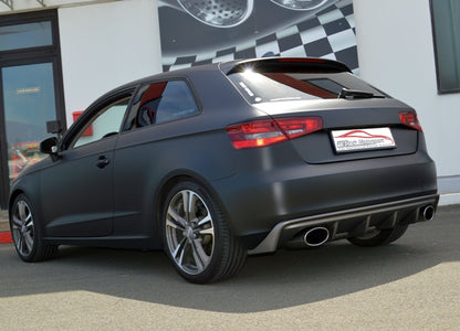 Friedrich Motorsport Duplex-Sportendschalldämpfer Audi A3 8V 3-Türer Frontantrieb