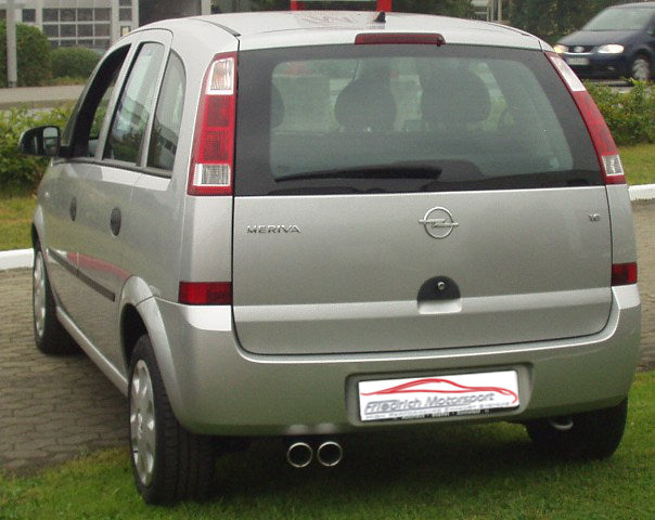Friedrich Motorsport Sportendschalldämpfer Opel Meriva A