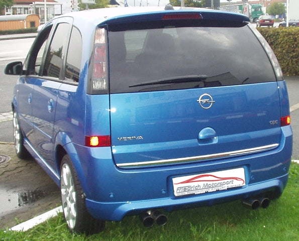 Friedrich Motorsport Duplex Sportendschalldämpfer Opel Meriva OPC
