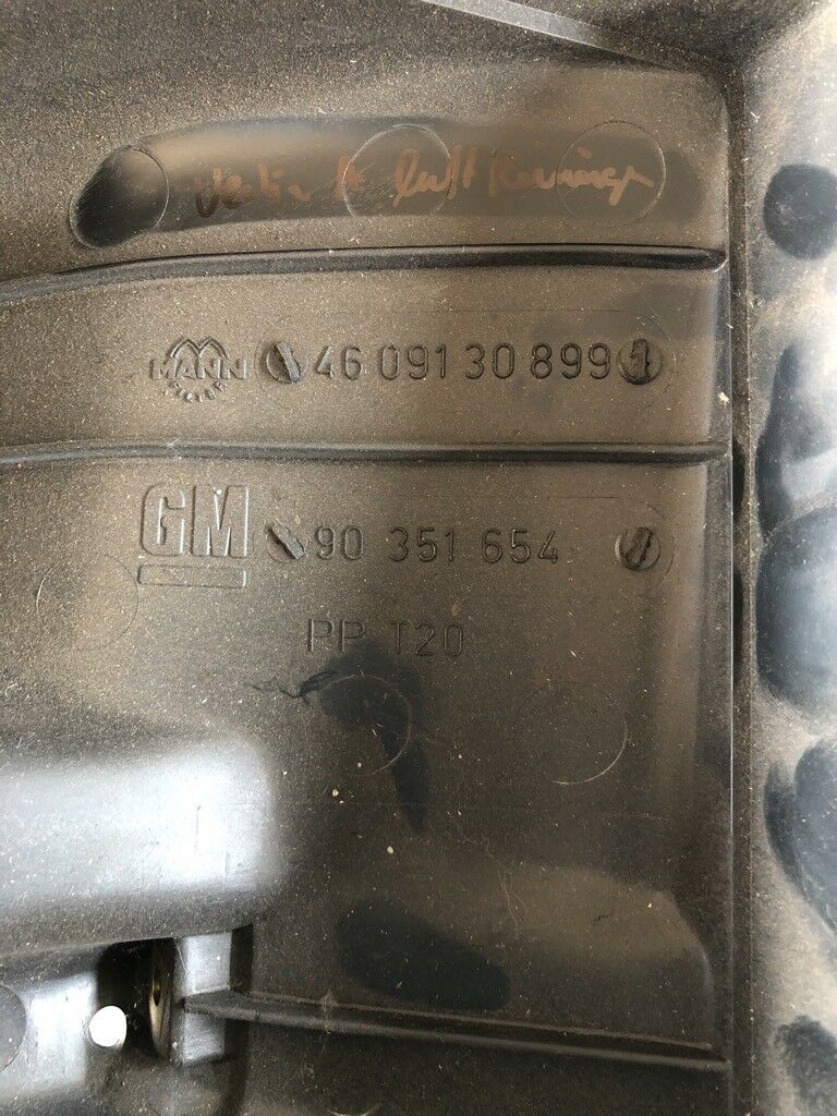 Original GM Opel Vectra A Luftfiltergehäuse oben *NEU*