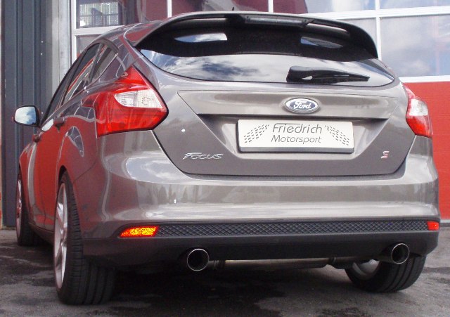 Friedrich Motorsport Duplex Sportendschalldämpfer Ford Focus III DYB