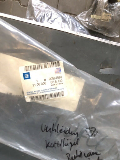 Opel Zafira A kottflugel verkleidung rechts vorne NEU Original GM