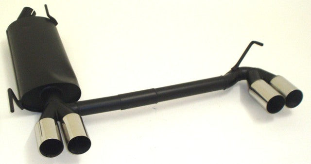 Friedrich Motorsport Duplex Sportendschalldämpfer aluminierter Stahl