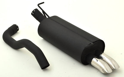 Friedrich Motorsport Sportendschalldämpfer aluminierter Stahl
