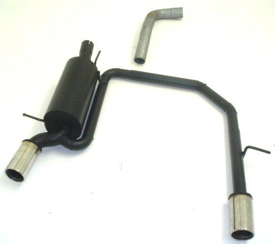 Friedrich Motorsport Duplex Sportendschalldämpfer VW Polo 9N / 9N2