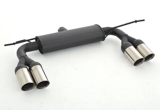 Friedrich Motorsport Duplex Sportendschalldämpfer aluminierter Stahl