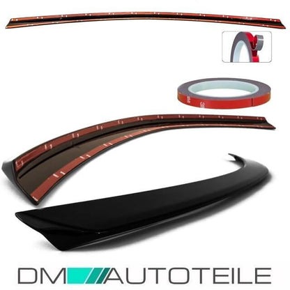 Mercedes W204 Kofferraumspoiler Heckspoiler Spoiler Schwarz +Zubehör für C63 AMG