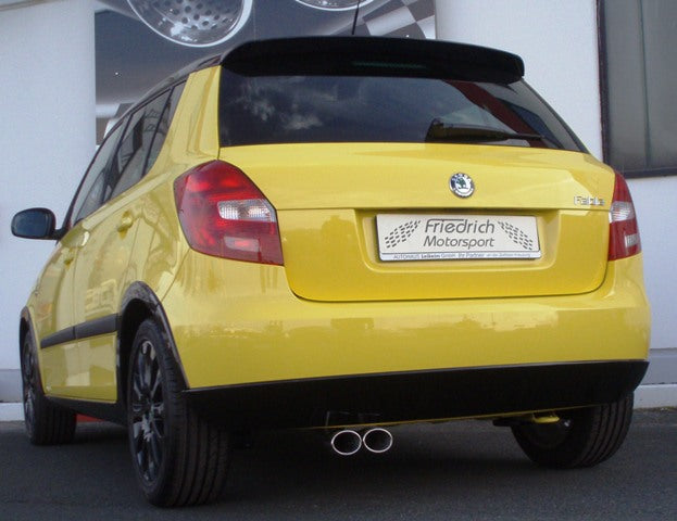 Friedrich Motorsport Sportendschalldämpfer Skoda Fabia II Monte Carlo (5J)