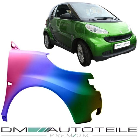 Smart Fortwo Coupe Cabrio 451 Kotflügel vorne rechts +Blinkerloch 07-14