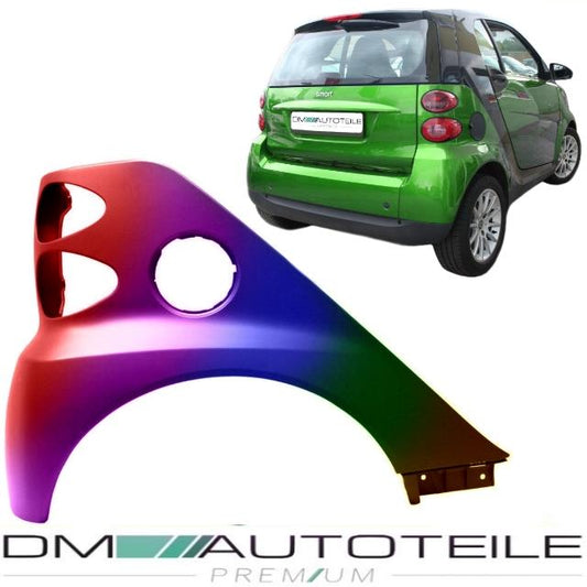 Smart Fortwo Coupe Cabrio 451 Kotflügel hinten rechts EU Ware Bj.07-13 LACKIERT