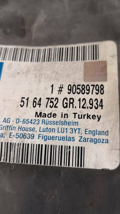Opel Astra G Dichtung Einstiegsverkleidung Rechts neu original GM