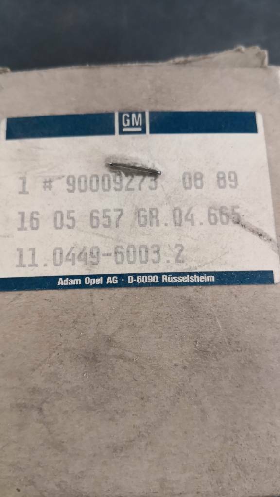 Opel Omega A Senator B Dichtung Bremssattel Vorne Neu Original GM