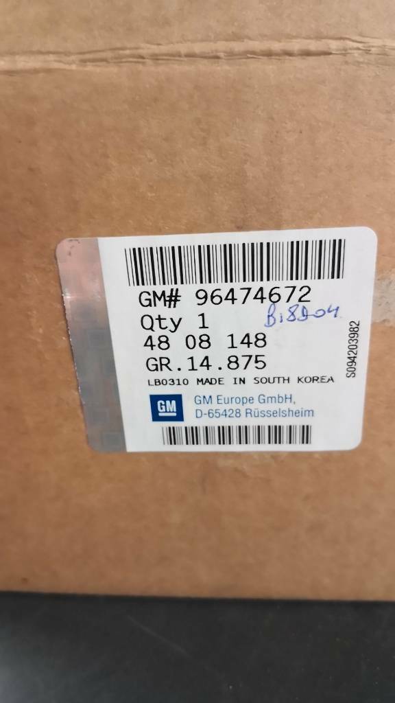 Opel Antara Sicherheitsgurt Vordersitz Neu Original GM
