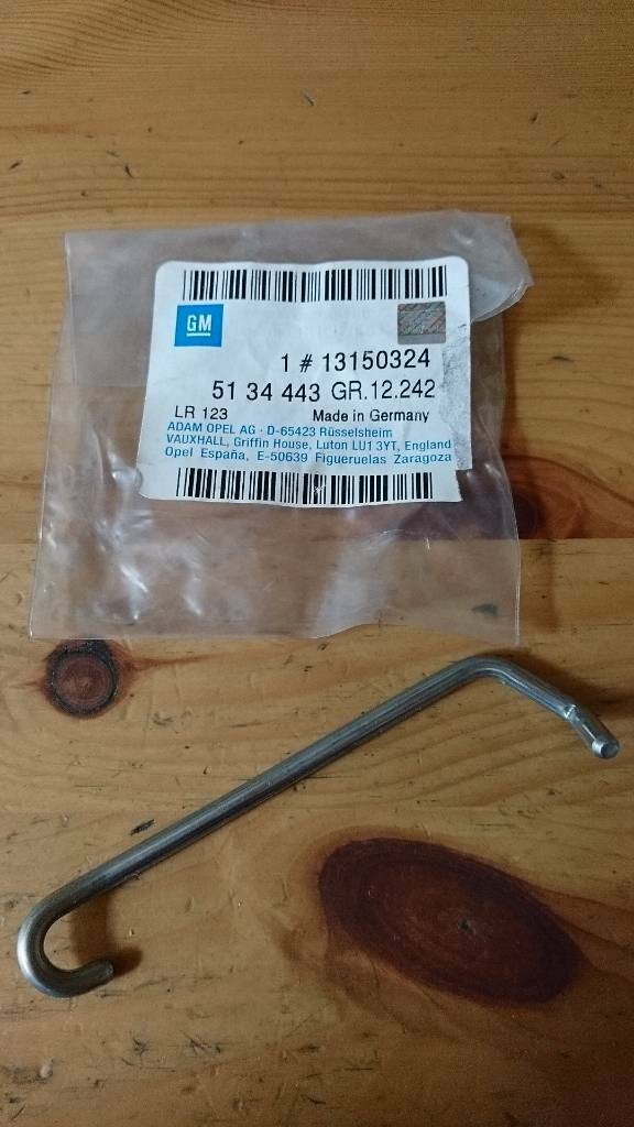 Combo Betätigungsstange Türschloss hinten neu original GM