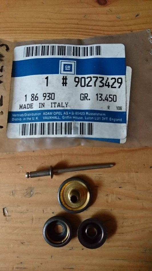 Astra F Kadett E Cabrio Befestigungssatz Druckknopf Faltdach GM
