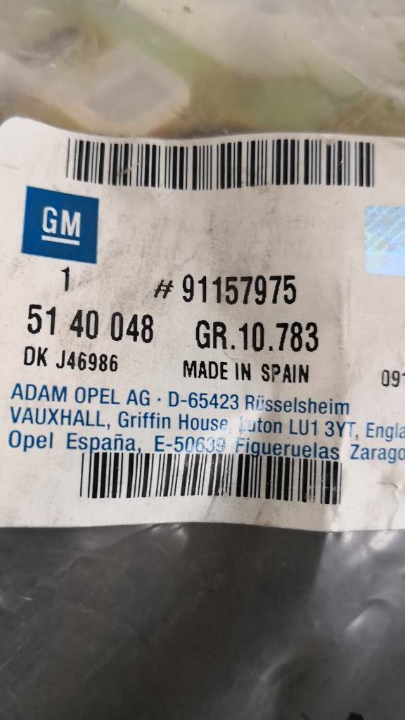 Opel Frontera B Fensterheber Manuel vorne  links Neu Original GM
