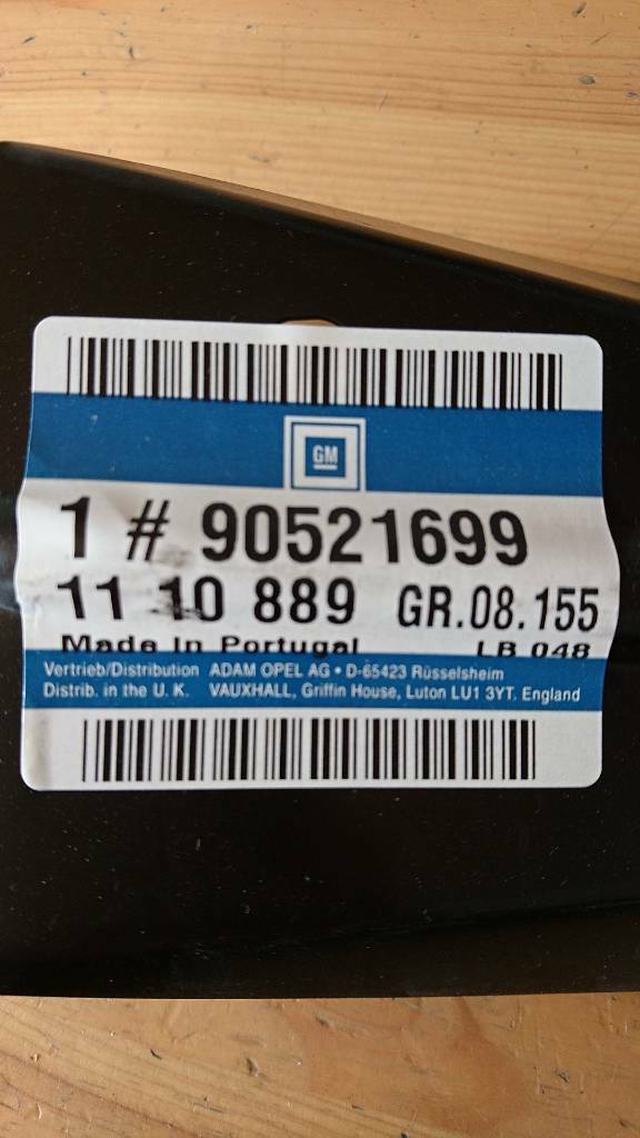 Astra G Zafira A Kotflügel Halter links Neu Original GM