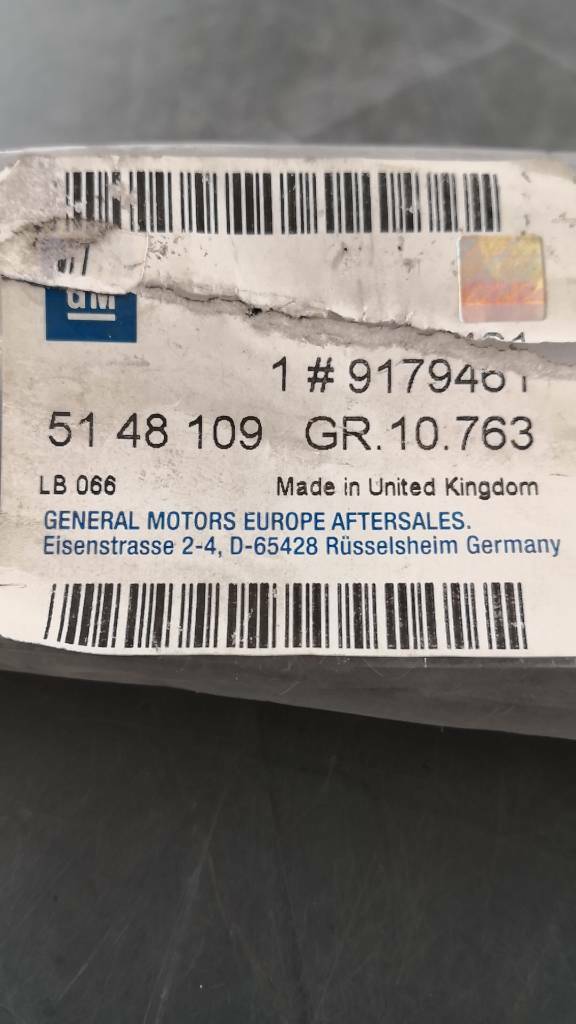 Opel Vectra C Fensterführung Hinten Links Neu Original GM