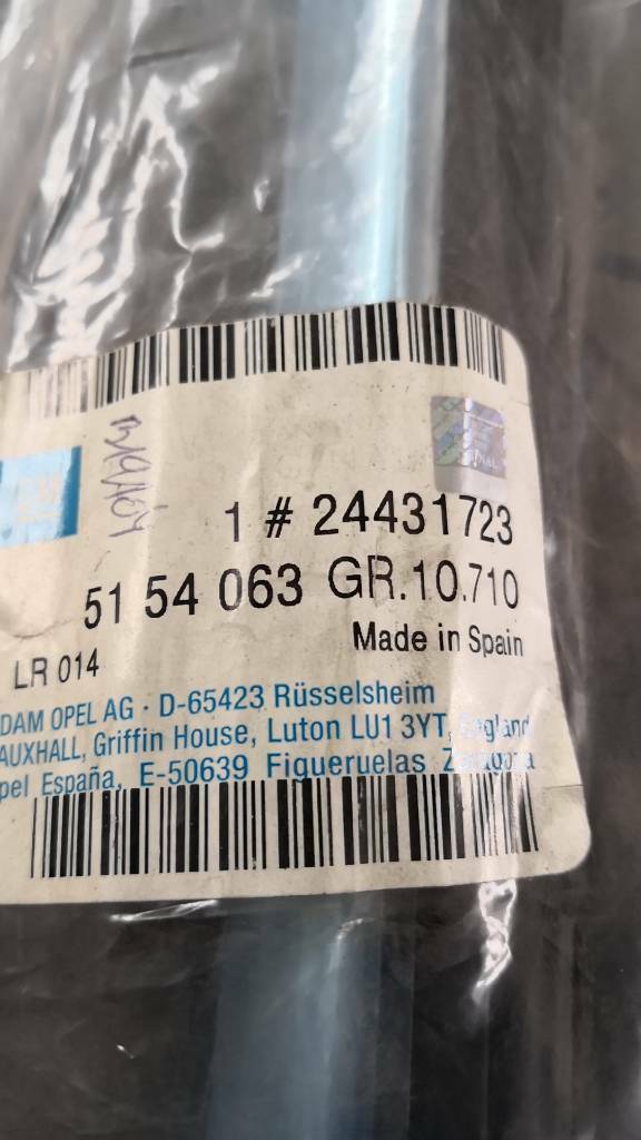 Opel Vectra C Fensterleiste Hinten Links Neu Original GM