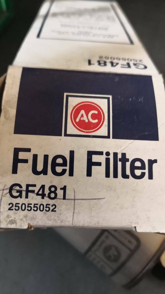 AC Delco Kraftstofffilter GF481 Neu Original Chevrolet Daewoo