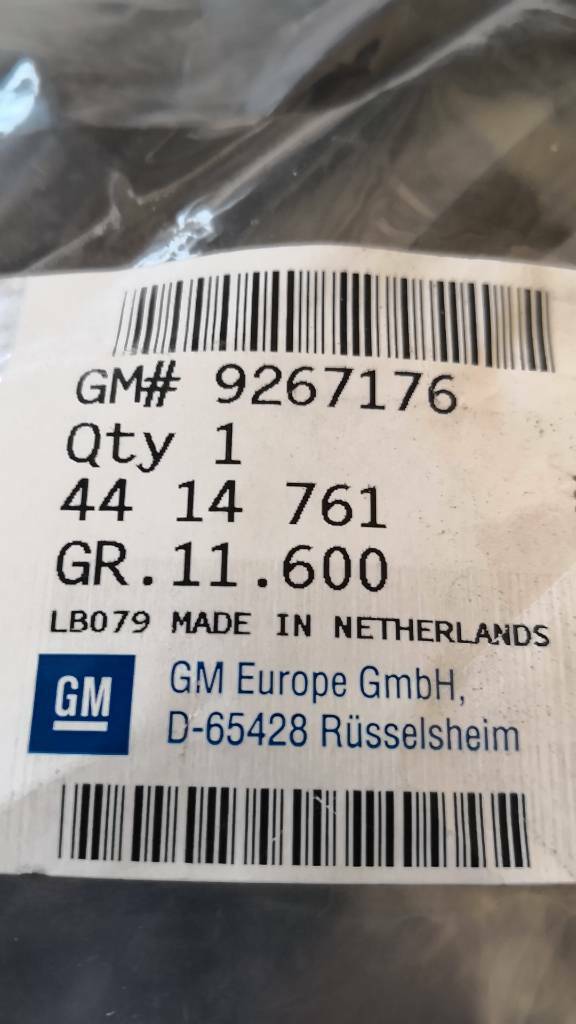 Opel Vivaro A Gummidichtung Glas Trennwand Neu Original GM