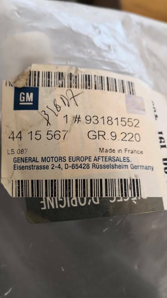 Opel Movano A Kühlmittel Leitung Neu Original GM