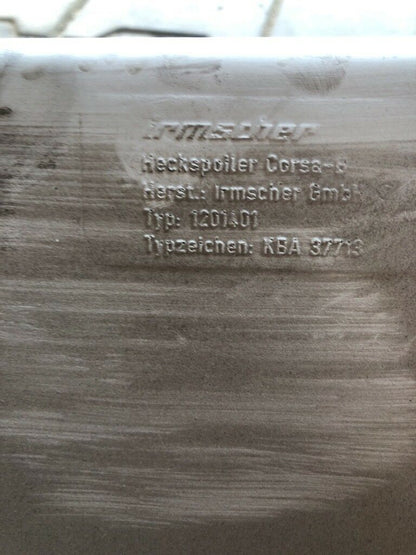 Opel Corsa B Heckspoiler neu original Irmscher