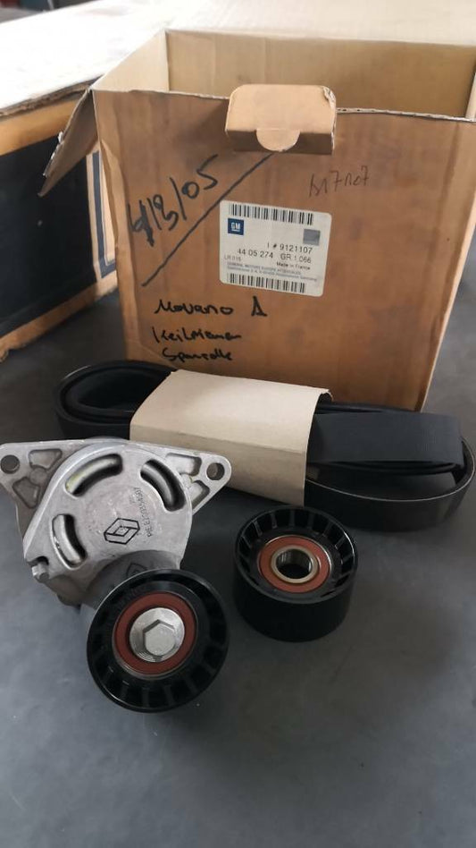 Opel Movano A Satz Keilriemen mit Spannrolle Neu Original GM