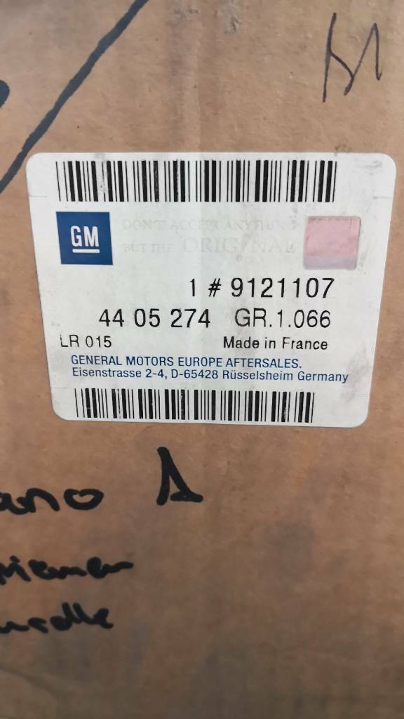 Opel Movano A Satz Keilriemen mit Spannrolle Neu Original GM