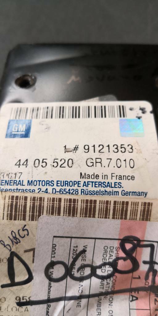 Opel Movano A Stützträger Neu Original GM