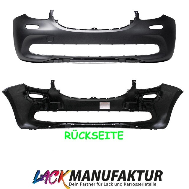 LACKIERT & NEU Smart Forfour 453 Stoßstange Vorne Frontstoßstange PREMIUM Bj.14-