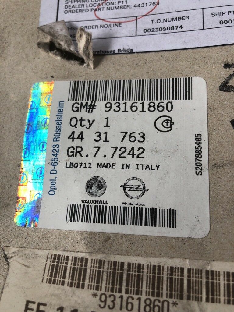 Opel Vivaro Trafic Primastar Zahnriemen NEU Original GM