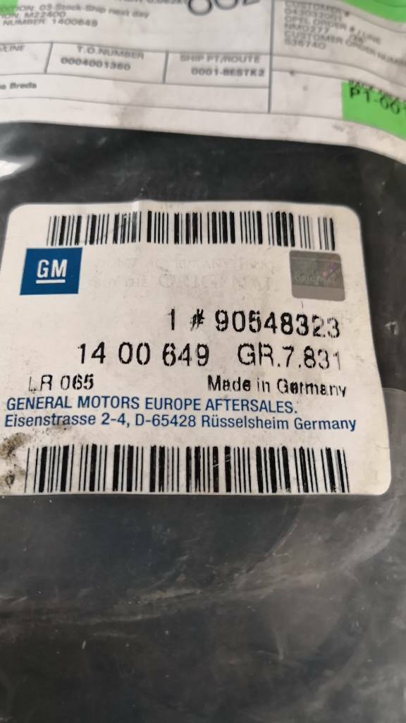 Opel Vectra B Einsatz Stoßstange Vorne Links Neu Original GM