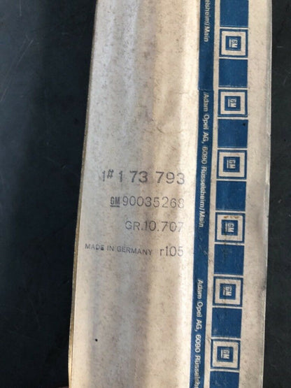 Opel Ascona C Zierleiste mitten rechts 99cm NEU Original GM