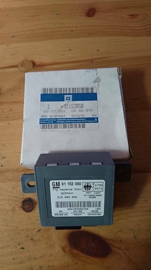 Frontera A Steuergerät Wegfahrsperre neu original GM